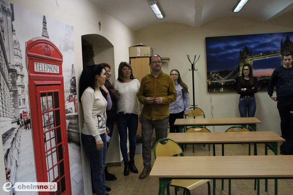 Delegacja z partnerskiego Kaniowa w ZS nr 2