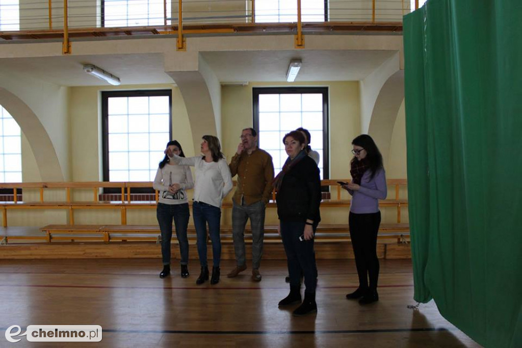 Delegacja z partnerskiego Kaniowa w ZS nr 2