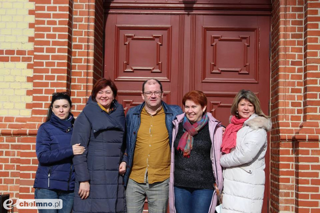 Delegacja z partnerskiego Kaniowa w ZS nr 2