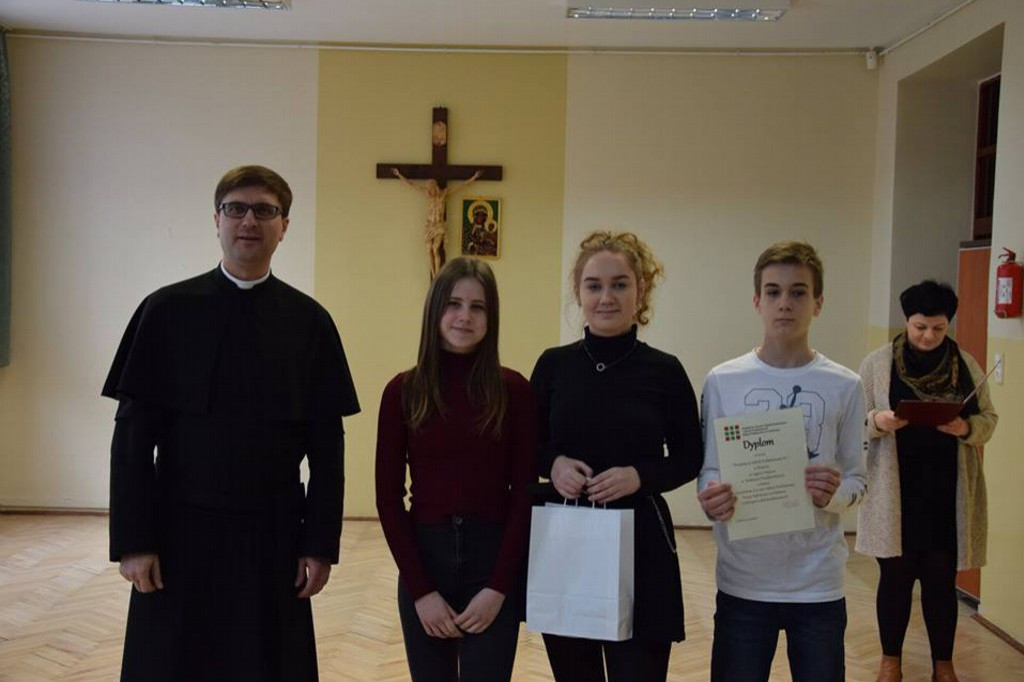 Uczesnicy konkursów przedmiotowych w Katoliku