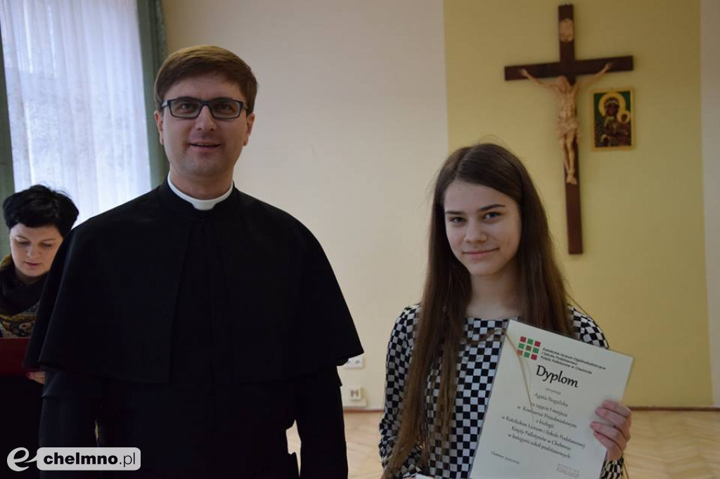 Uczesnicy konkursów przedmiotowych w Katoliku