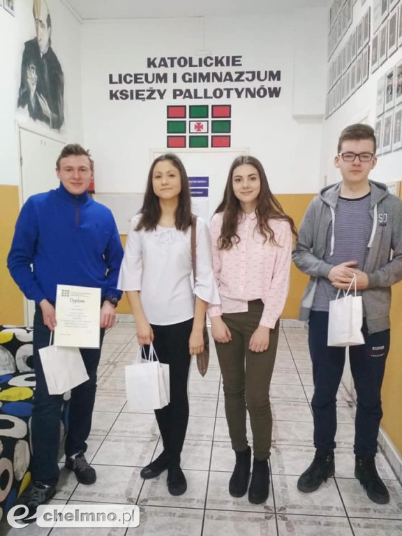 Uczesnicy konkursów przedmiotowych w Katoliku