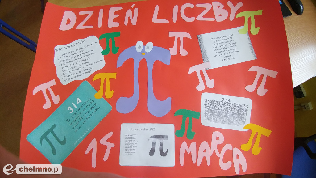 W Jedynce padł rekord szkoły w rozwinięciu liczby Pi