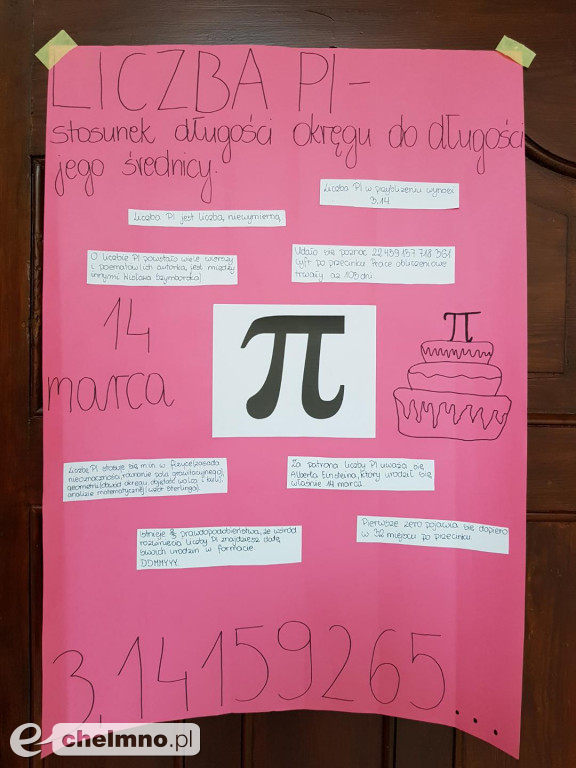 W Jedynce padł rekord szkoły w rozwinięciu liczby Pi