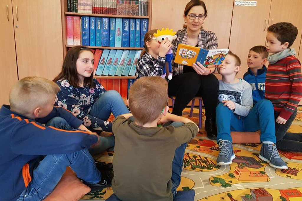 Dzieci wzięły udział w projekcie: Poczytaj Bratkowi