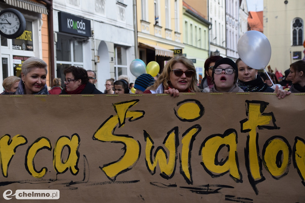 Wiosenny happening z okazji Światowego Dnia Osób z Zespołem Downa