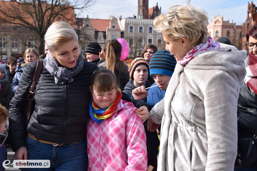 Wiosenny happening z okazji Światowego Dnia Osób z Zespołem Downa