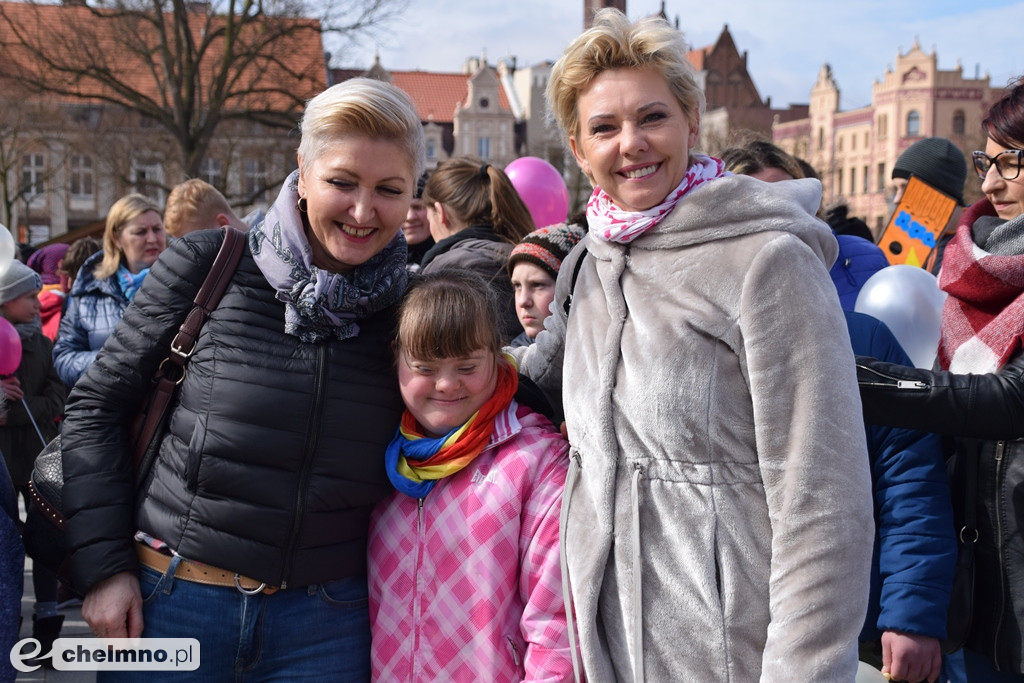 Wiosenny happening z okazji Światowego Dnia Osób z Zespołem Downa