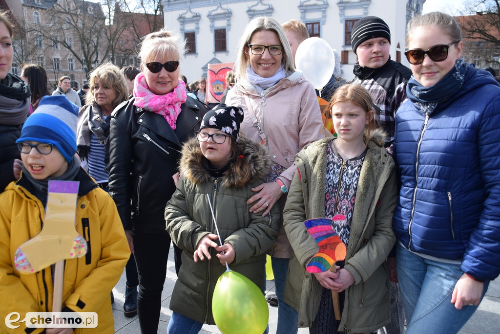 Wiosenny happening z okazji Światowego Dnia Osób z Zespołem Downa