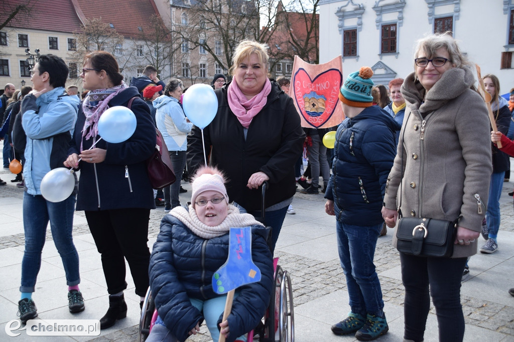 Wiosenny happening z okazji Światowego Dnia Osób z Zespołem Downa