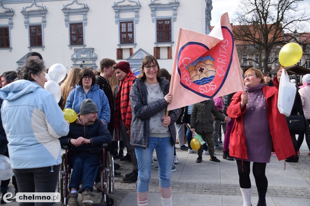Wiosenny happening z okazji Światowego Dnia Osób z Zespołem Downa