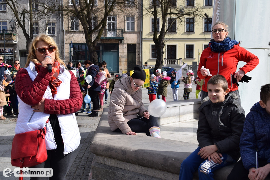 Wiosenny happening z okazji Światowego Dnia Osób z Zespołem Downa