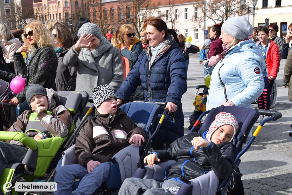 Wiosenny happening z okazji Światowego Dnia Osób z Zespołem Downa
