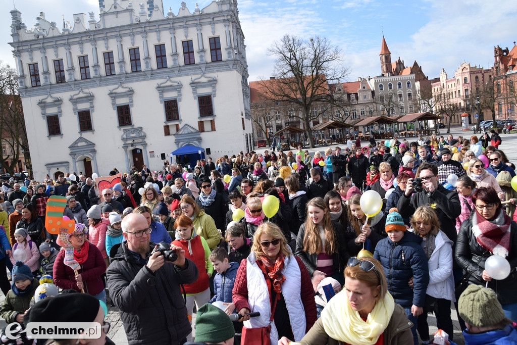 Wiosenny happening z okazji Światowego Dnia Osób z Zespołem Downa