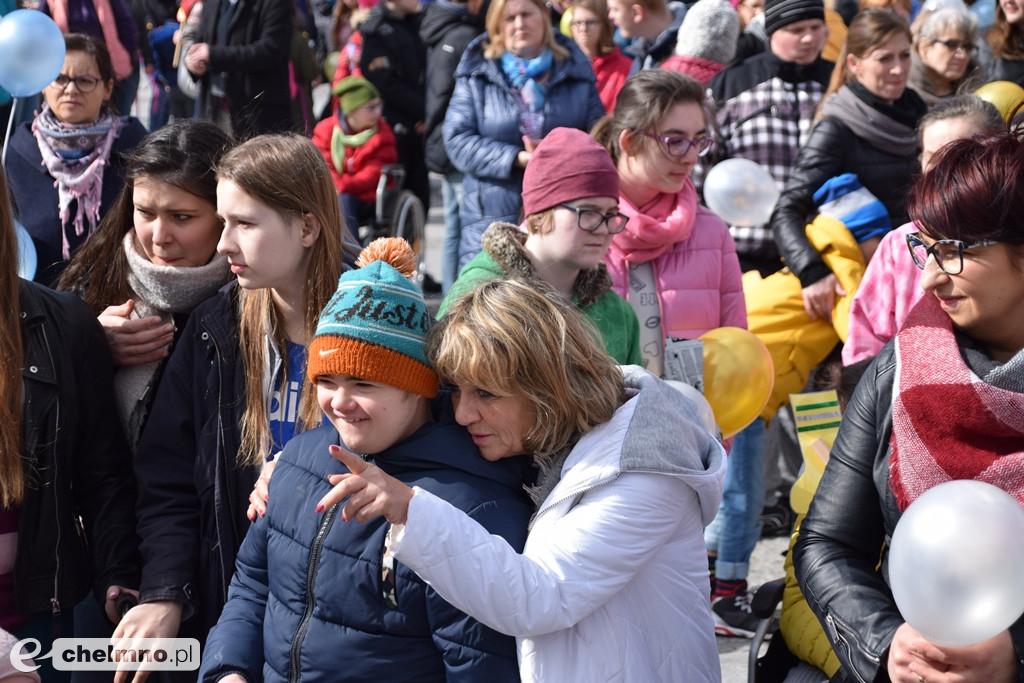 Wiosenny happening z okazji Światowego Dnia Osób z Zespołem Downa
