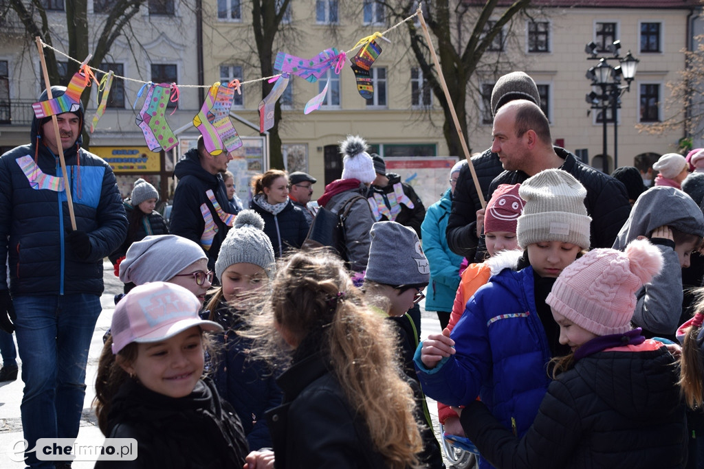 Wiosenny happening z okazji Światowego Dnia Osób z Zespołem Downa
