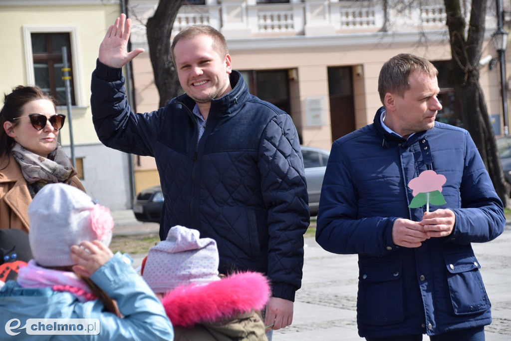 Wiosenny happening z okazji Światowego Dnia Osób z Zespołem Downa