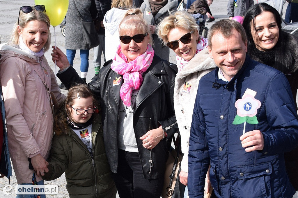 Wiosenny happening z okazji Światowego Dnia Osób z Zespołem Downa