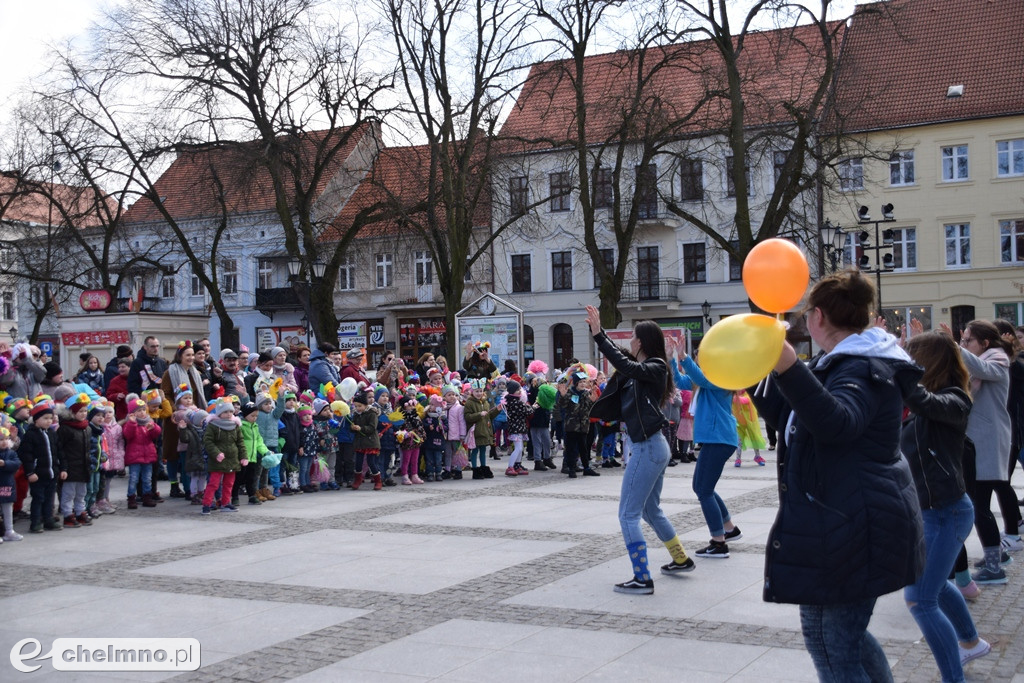 Wiosenny happening z okazji Światowego Dnia Osób z Zespołem Downa