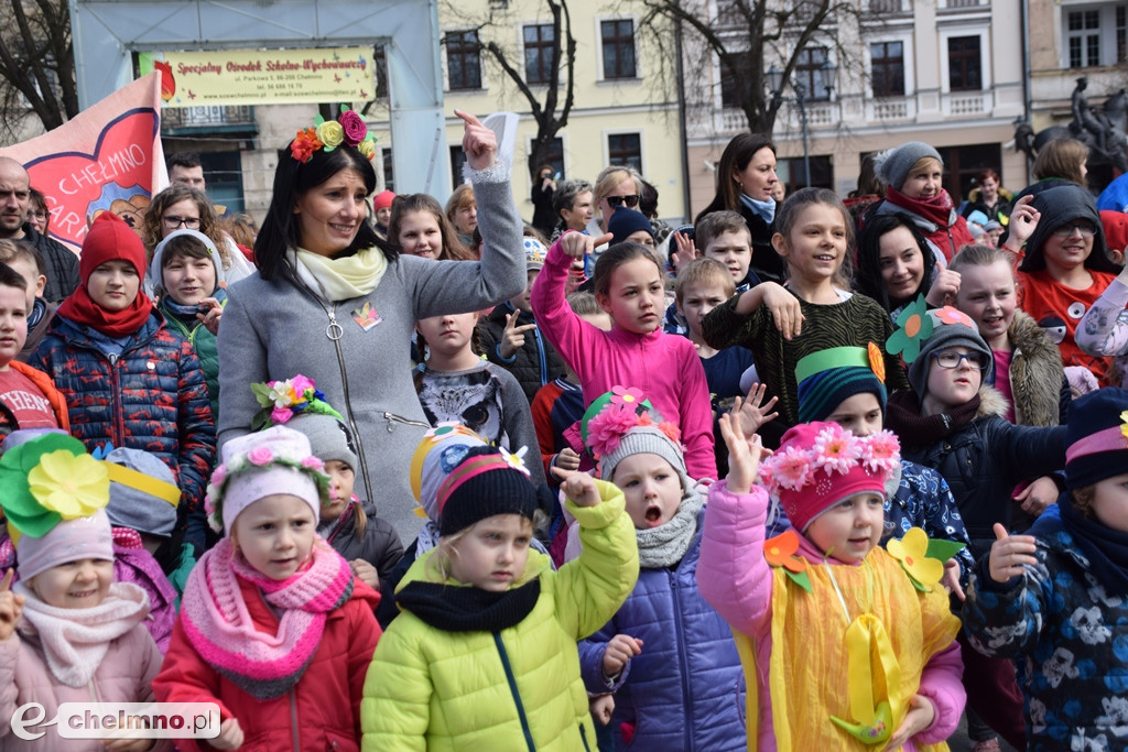 Wiosenny happening z okazji Światowego Dnia Osób z Zespołem Downa
