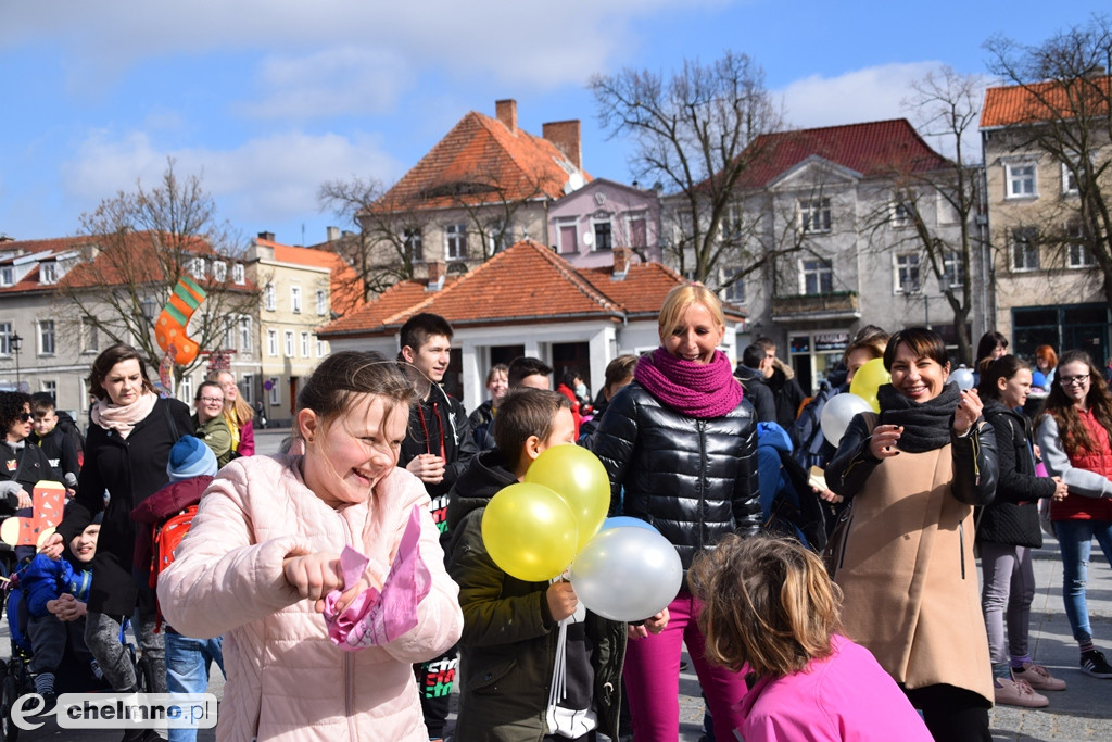 Wiosenny happening z okazji Światowego Dnia Osób z Zespołem Downa
