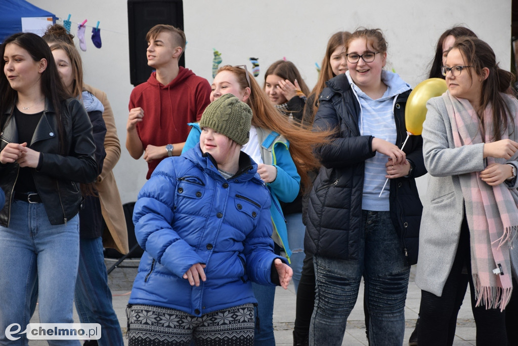 Wiosenny happening z okazji Światowego Dnia Osób z Zespołem Downa