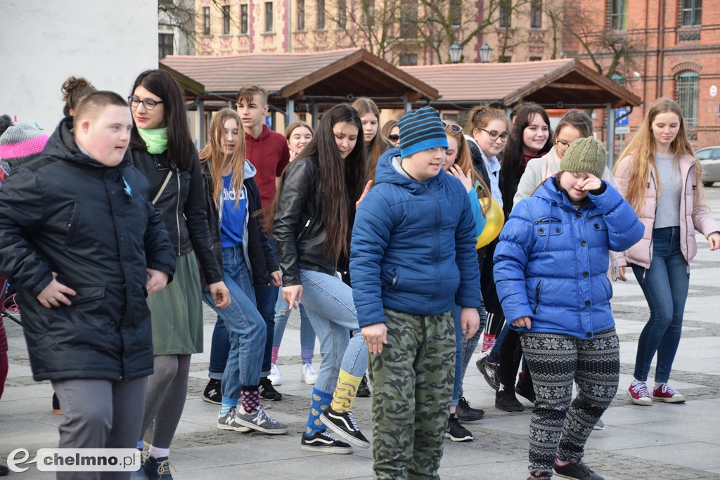 Wiosenny happening z okazji Światowego Dnia Osób z Zespołem Downa