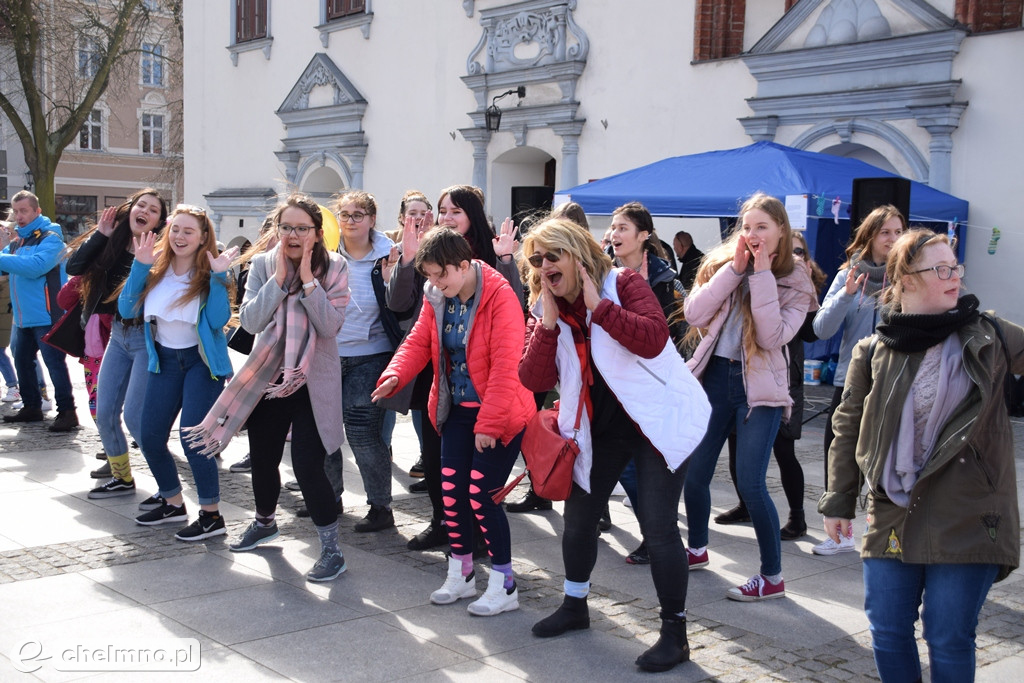 Wiosenny happening z okazji Światowego Dnia Osób z Zespołem Downa