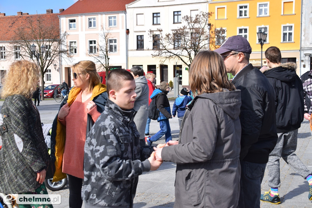 Wiosenny happening z okazji Światowego Dnia Osób z Zespołem Downa