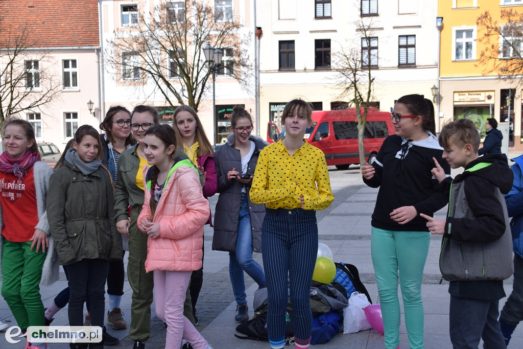 Wiosenny happening z okazji Światowego Dnia Osób z Zespołem Downa
