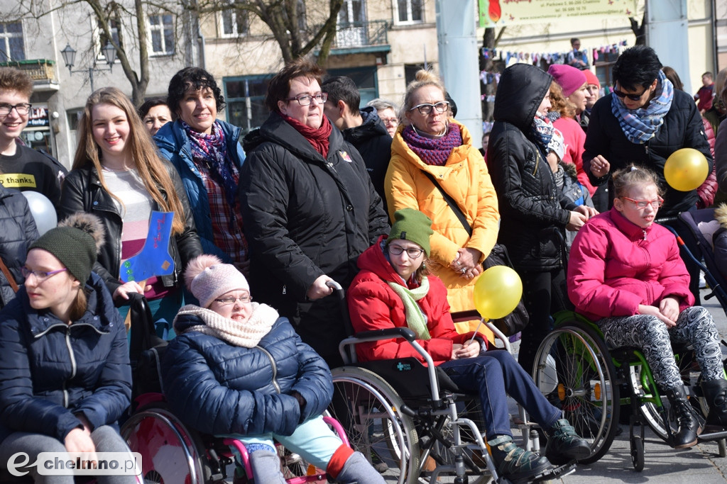 Wiosenny happening z okazji Światowego Dnia Osób z Zespołem Downa