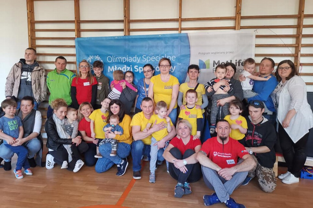 Trening młodych sportowców Olimpijczyka
