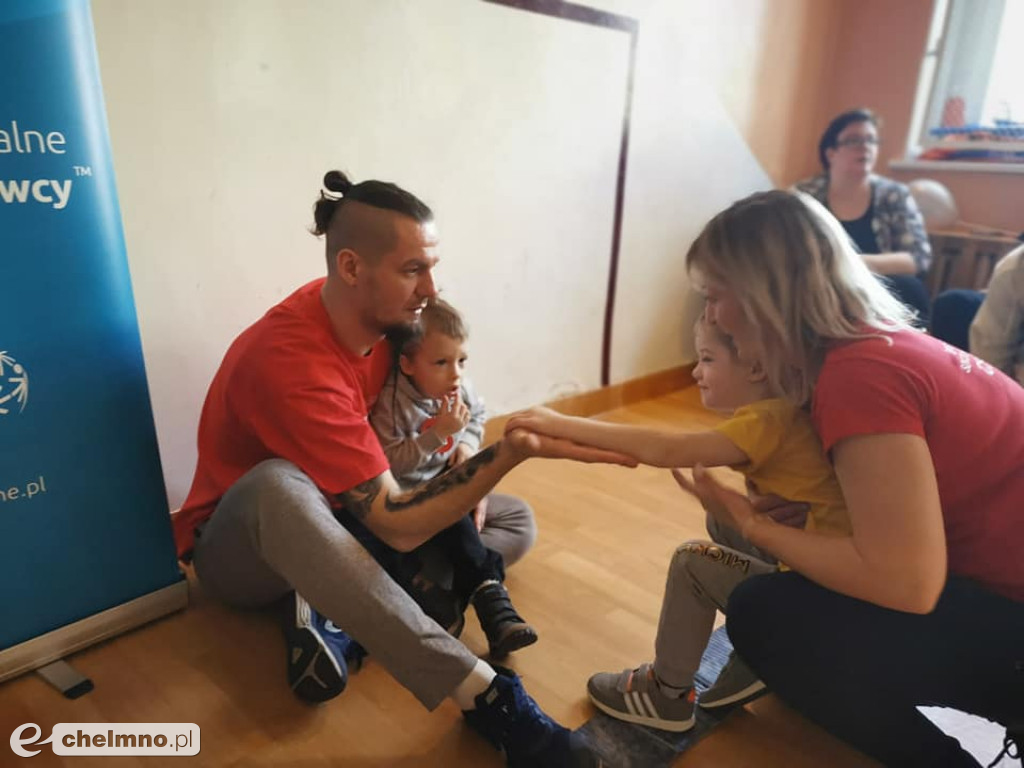 Trening młodych sportowców Olimpijczyka