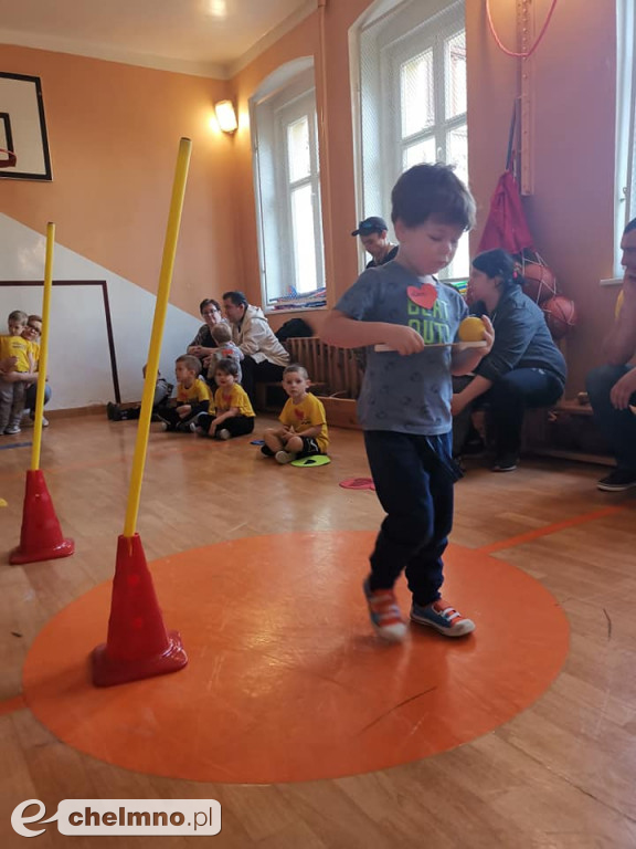 Trening młodych sportowców Olimpijczyka