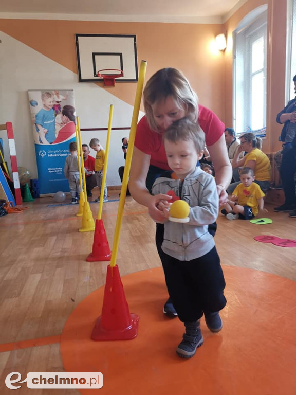 Trening młodych sportowców Olimpijczyka