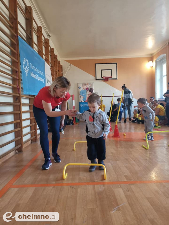 Trening młodych sportowców Olimpijczyka