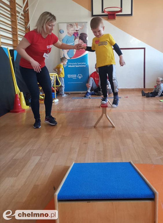 Trening młodych sportowców Olimpijczyka