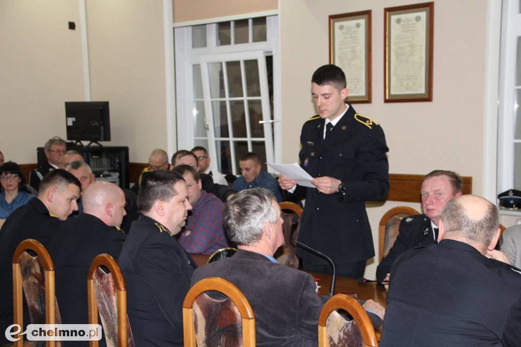 Zebranie sprawozdawcze OSP Chełmno