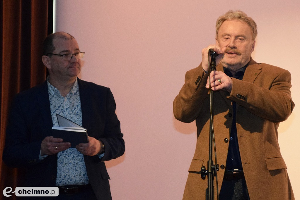 Aktor przez duże A. Daniel Olbrychski gościł w Chełmnie