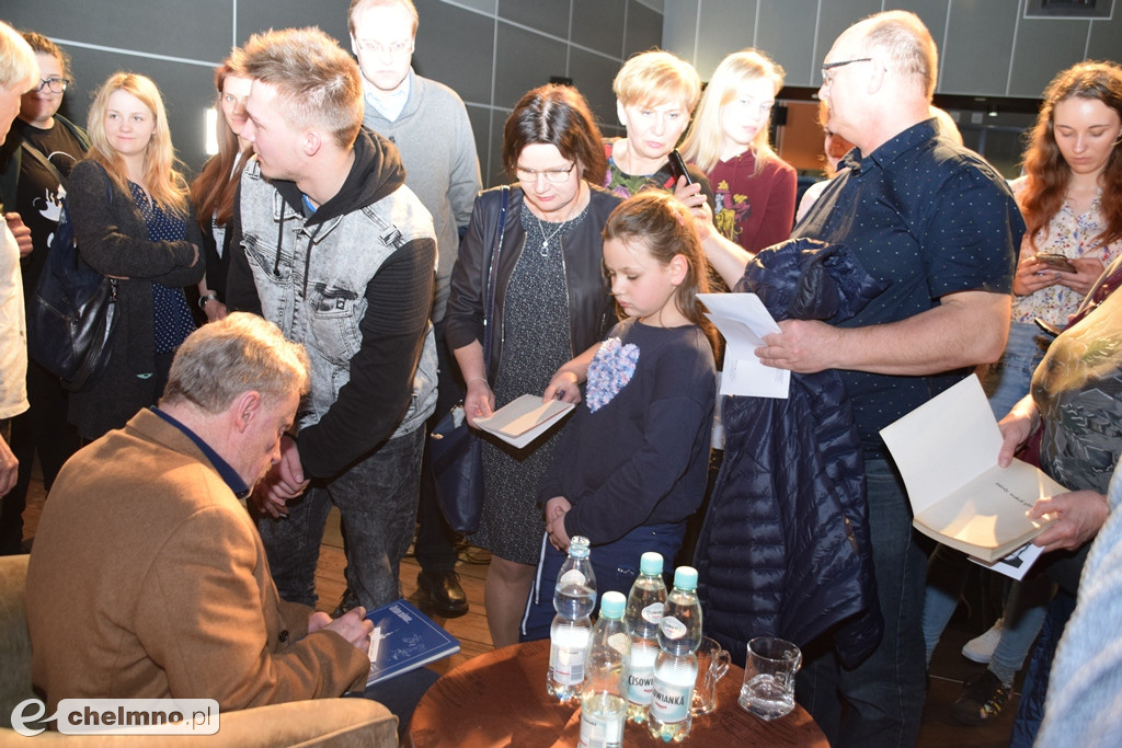 Aktor przez duże A. Daniel Olbrychski gościł w Chełmnie