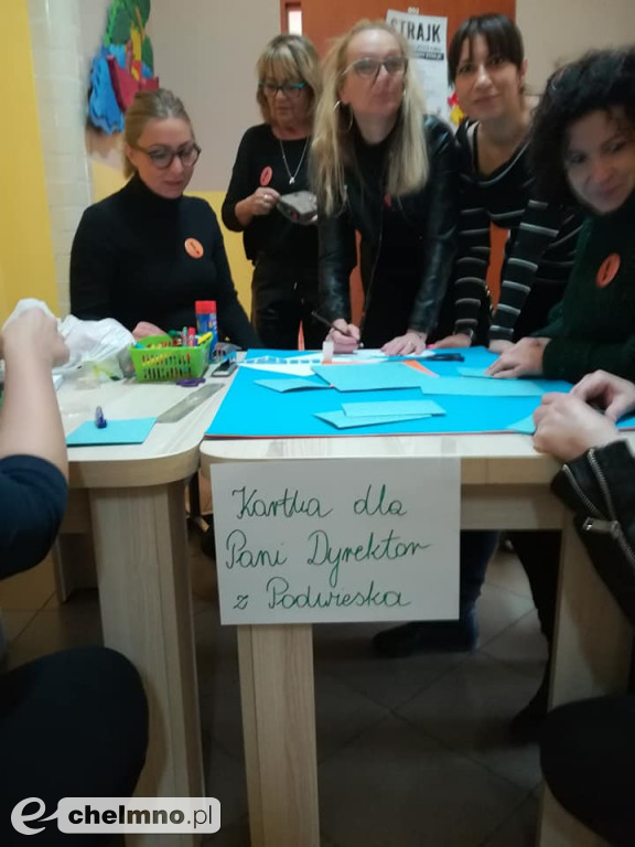 Nauczyciele wspierają Panią Dyrektor z Podwieska