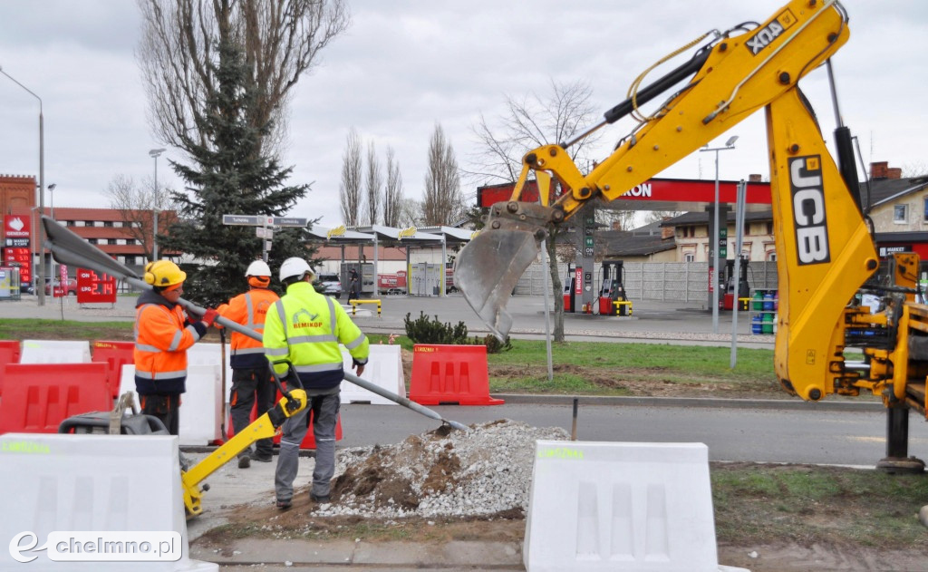 Ruszyła budowa ronda w Przechowie. Szykują się duże utrudnienia