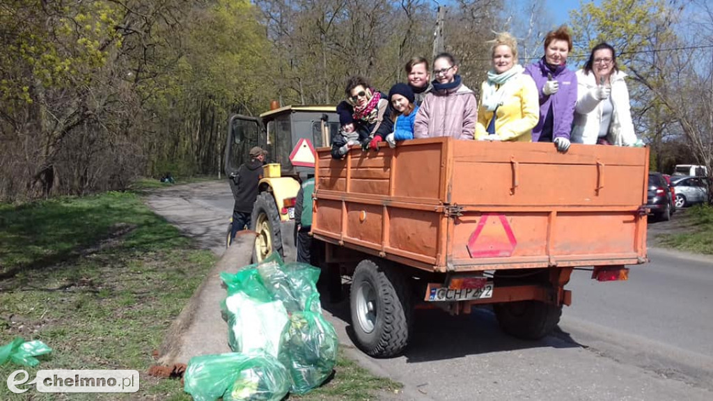 Wiosenne sprzątanie Parku nad Wisłą
