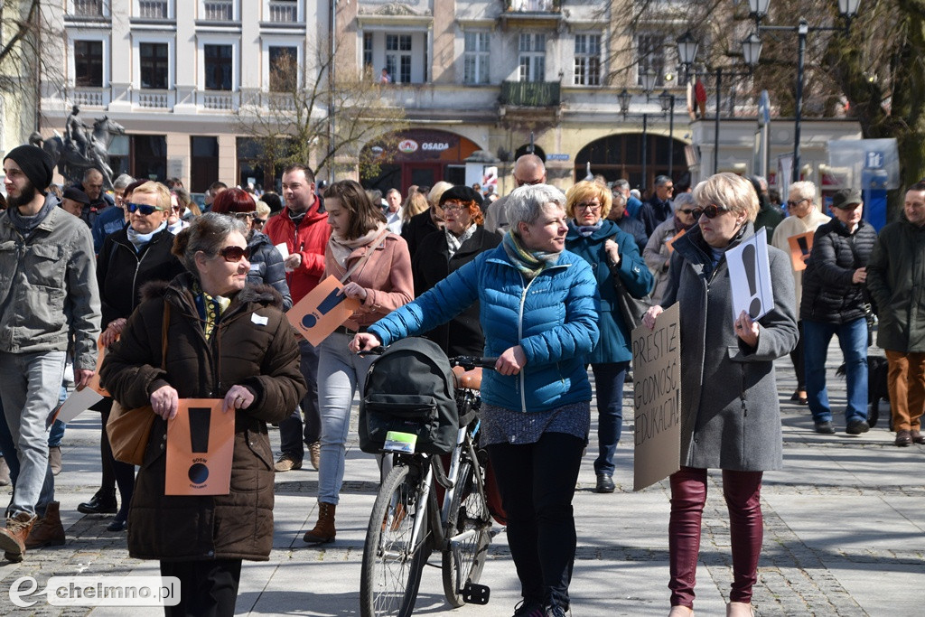 Oni nie boją się głośno mówić o strajku i postulatach nauczycieli