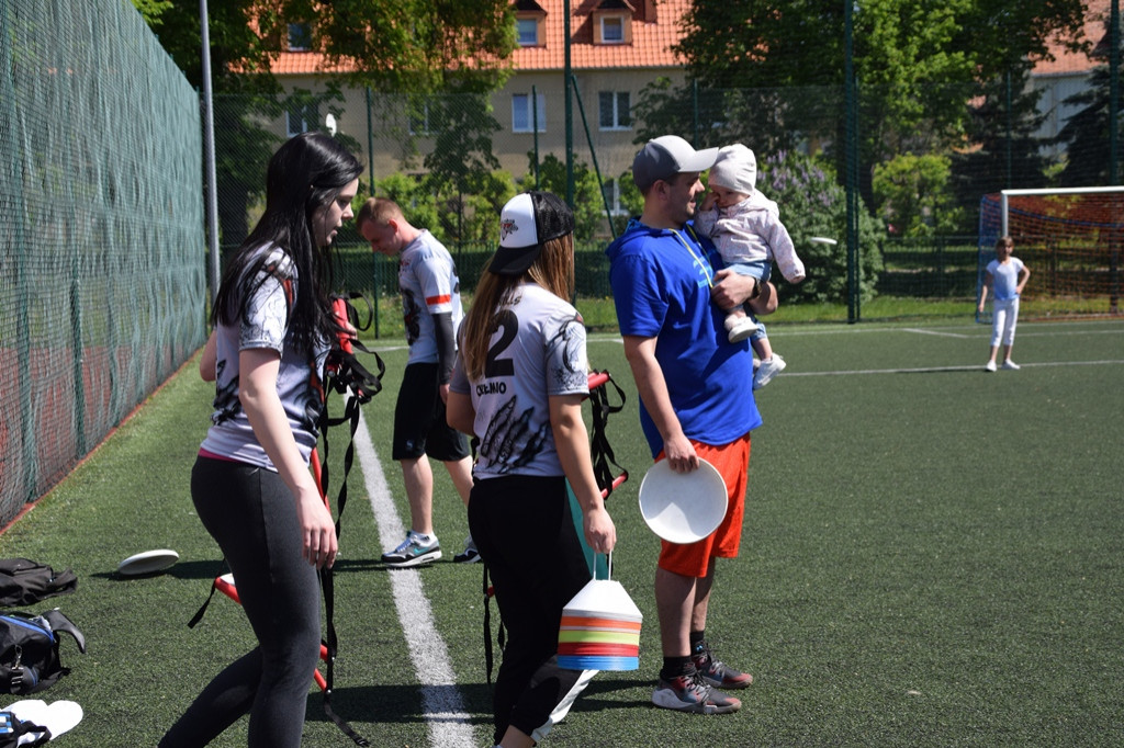 Aktywny 1 maja podczas Frisbee Day