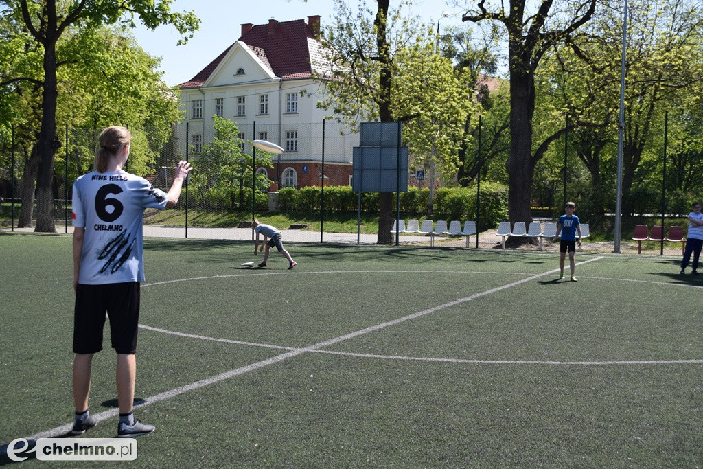 Aktywny 1 maja podczas Frisbee Day