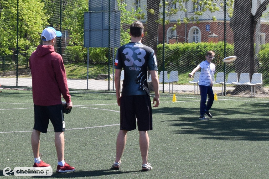 Aktywny 1 maja podczas Frisbee Day