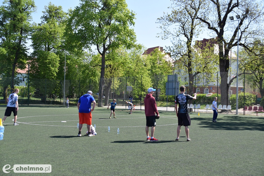 Aktywny 1 maja podczas Frisbee Day