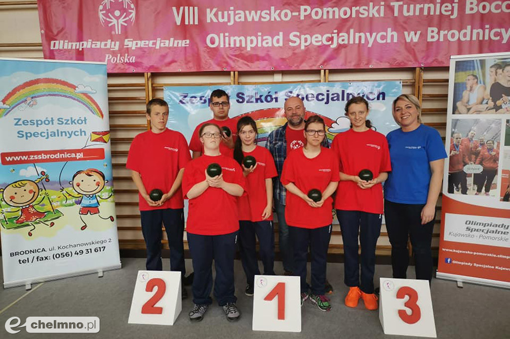 Zawodnicy Olimpijczyka na podium