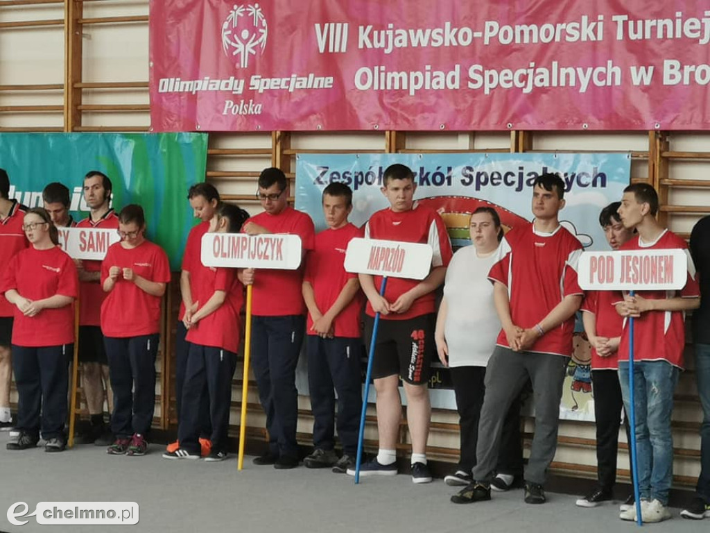Zawodnicy Olimpijczyka na podium